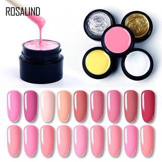 Rosalind ยาทาเล็บเจล ไฮบริด UV LED 5 มล. 864-895