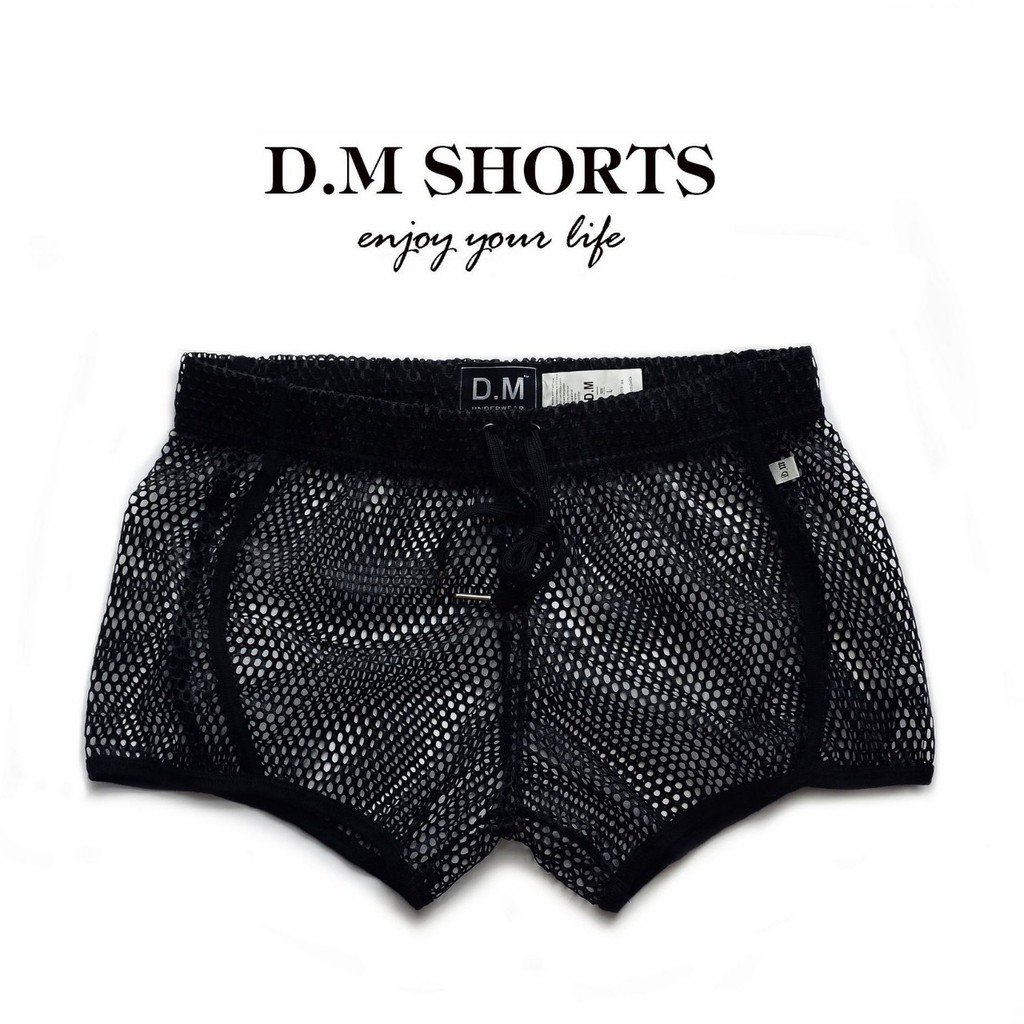 shorts-d-m-ตาข่าย-กางเกงขาสั้น-dmr