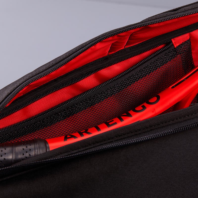 กระเป๋าเทนนิส-กระเป๋าใส่ไม้เทนนิส-รุ่น-100-m-สีดำ-artengo-tennis-bag-100-m-black
