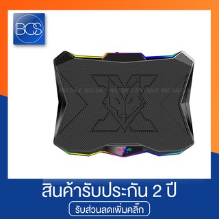 NUBWO NX-F1 Subzero Gaming Cooling Pad RGB BlackLight พัดลมโน๊ตบุ๊ค