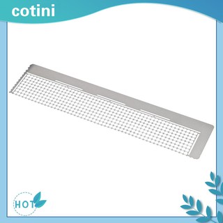 Cotini อุปกรณ์ไม้บรรทัดสแตนเลส Diy สําหรับใช้ในการเย็บผ้า