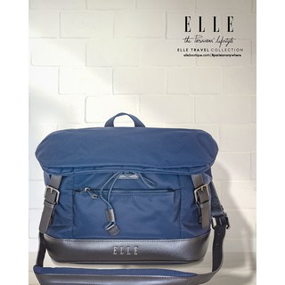 ELLE City guide Traveler Collection Series-Large Capacity 10-inch IPAD Horizontal Casual Portable/Cross Body