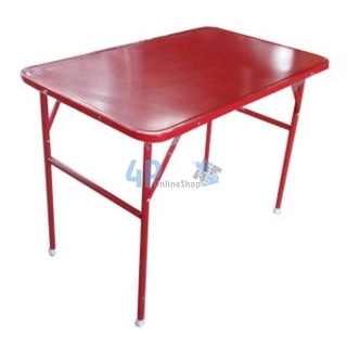 โต๊ะพับ [2ตัว] 🌿 ขาล็อคได้เวลากาง ไม่กระดก ไม่พับเอง สามารถเท้าโต๊ะได้ แข็งแรงทนทานต่อการใช้งาน 4p99