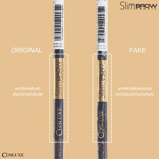 ภาพขนาดย่อของภาพหน้าปกสินค้า️ DAYSE x COSLUXE: SlimBrow Pencil : Cosluxe ดินสอเขียนคิ้ว x 1 ชิ้น จากร้าน dayse บน Shopee ภาพที่ 4