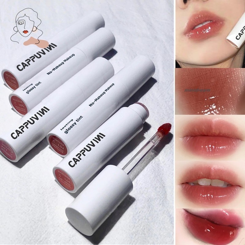 cappuvini-3d-ลิปบาล์ม-อวบอิ่ม-กันน้ํา-ลิปทินท์-ชุ่มชื้น-มีชีวิตชีวา-ฉ่ําน้ํา-ลิปกลอส-สัมผัสนุ่ม-แวววาว-ลิควิดลิปสติก