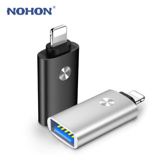 สินค้า Adapter OTG lightning to USB For iPhone & iPad iOS 13 Connect Camera charger cable