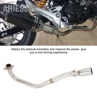 Aries306 Motorcycle Modification Exhaust Middle Link Pipe Fit for HONDA MSX125 2013-2019