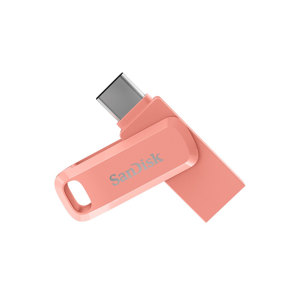 ภาพหน้าปกสินค้าSanDisk Ultra Dual Drive GO Type-C 64GB-128GB Pink แฟลชไดร์ฟ by Banana IT จากร้าน bananaonlineshop บน Shopee