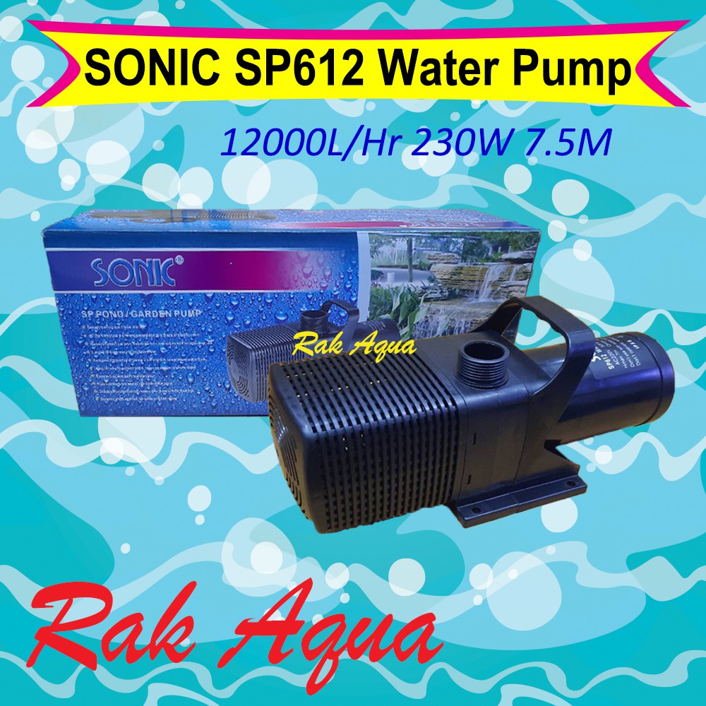 ภาพหน้าปกสินค้าSONIC SP612 - 12000 L/Hr 230w ปั้มน้ำ