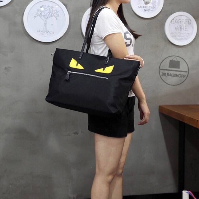 fendi-monster-shopping-bag