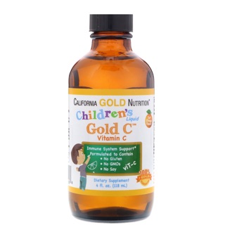 Children’s Liquid vitamin C 250mg USP grade วิตามินซี ป้องกันหวัด สำหรับเด็ก 118ml