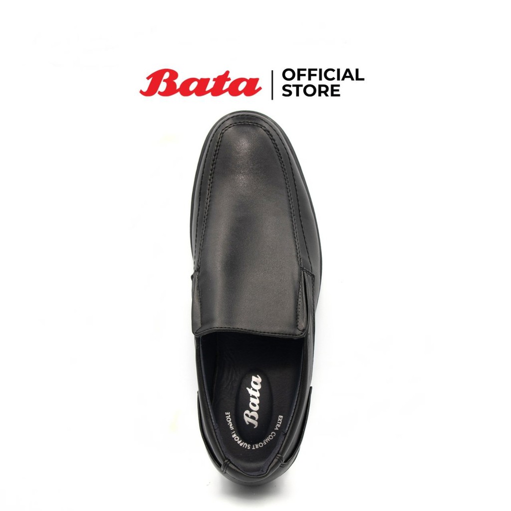 bata-mens-dress-campus-รองเท้าทำงานชาย-นักศึกษา-แบบสวม-สีดำ-รหัส-8516484