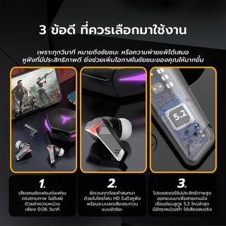 ภาพขนาดย่อของภาพหน้าปกสินค้าหูฟังบลูทูธ TWS T33 หูฟังรุ่นใหม่บลูทูธV5.2+EDR หูฟังไร้สาย ตัดเสียงรบกวน หูฟัง เสียงฟังชัดHD+แสงไฟ LED จากร้าน besker_thailand บน Shopee ภาพที่ 2
