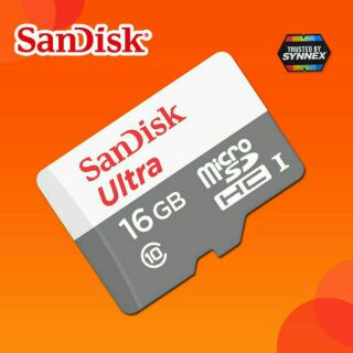 ภาพหน้าปกสินค้าแท้100% เมมโมรี่การ์ด16GB Class 10 SanDisk SD Card ซึ่งคุณอาจชอบราคาและรีวิวของสินค้านี้