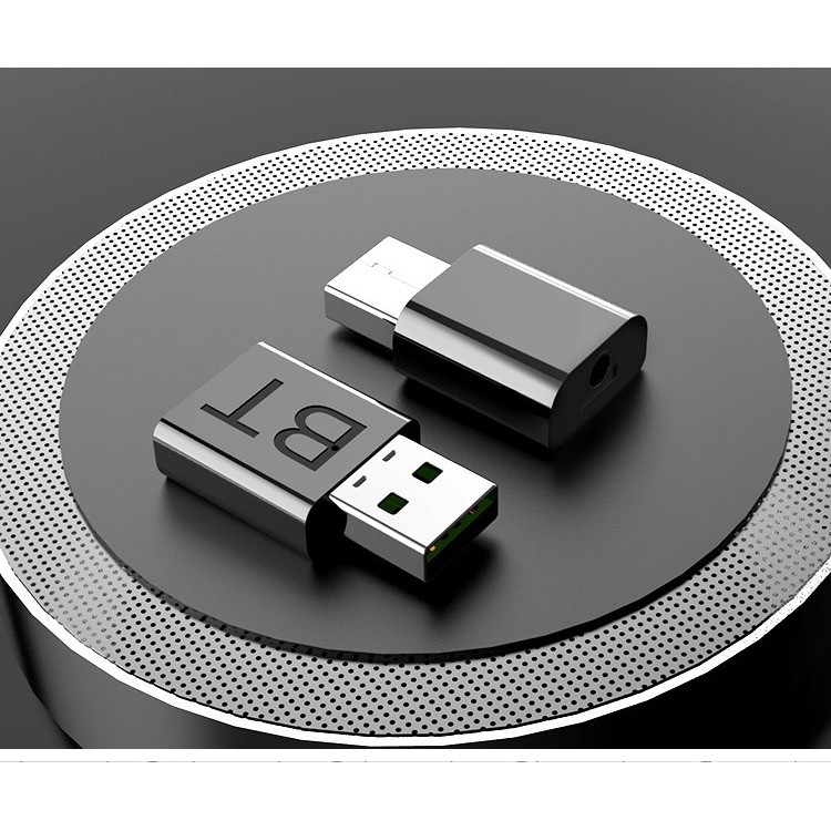 ภาพสินค้าบลูทูธมิวสิค BT-168 USB Bluetooth 5.0 Audio Music Wireless Receiver TRANSMITTER Adapter 3.5mm Stereo Audio จากร้าน locomputer บน Shopee ภาพที่ 4