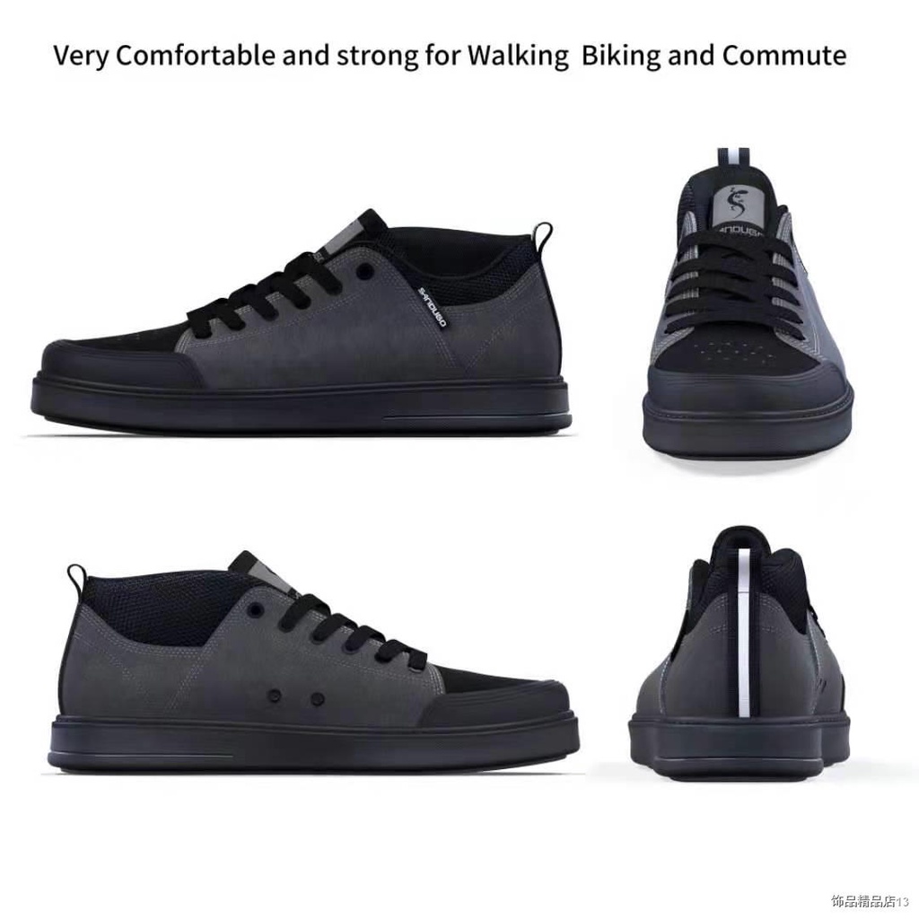 ☁Mens Mountain Bike Shoes for Flat Pedals , Use CrossCountry D/H