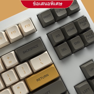 ภาพหน้าปกสินค้าXda Profile Pbt Ember Sublimation Caramel คีย์แคป 125 คีย์ รองรับคัย์บอร์ดเชิงกล เต็มรูปแบบ สำหรับ แป้นพิมพ์คีย์บอร์ด 108 104 87 84 68 ซึ่งคุณอาจชอบราคาและรีวิวของสินค้านี้