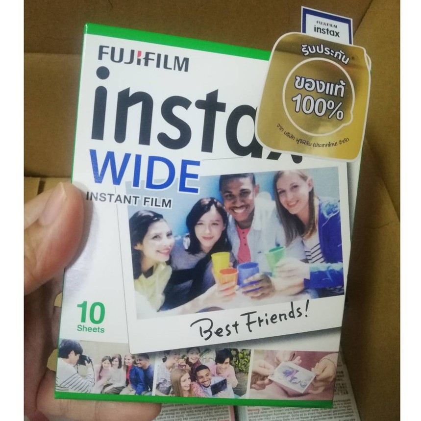 ภาพหน้าปกสินค้าฟิล์มขอบขาว Fujifilm Instax Film Wide for Instax 100 200 210 300 แท้จากศูนย์ จากร้าน photo_camera บน Shopee
