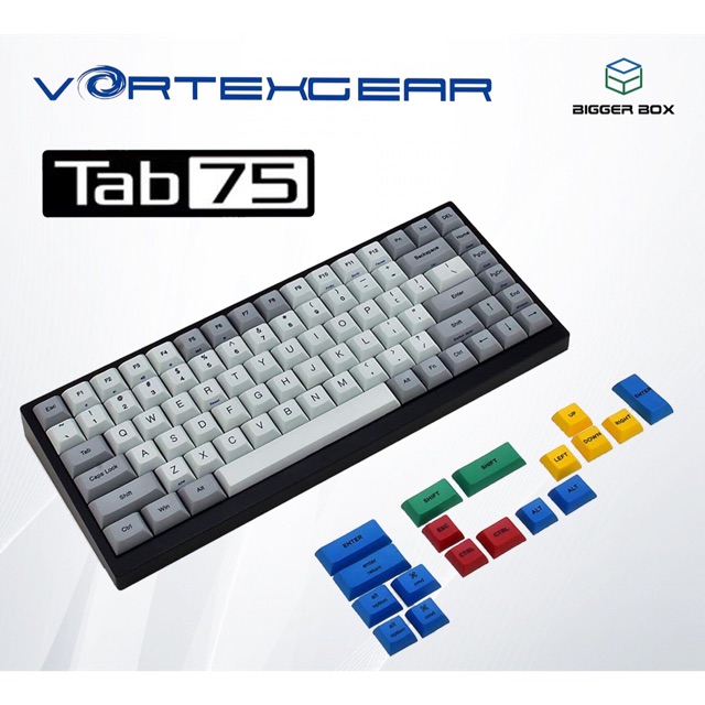 Vortex Gear Tab 75 Keyboard (Blue Switch) Shopee Thailand