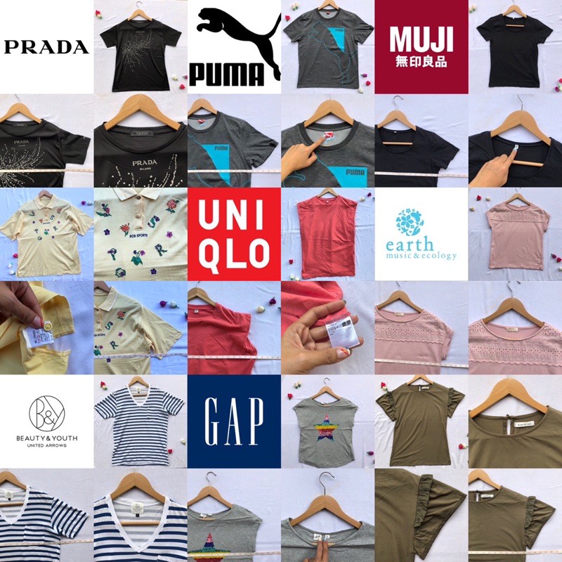 เสื้อผ้าแบรนด์มือสองหญิง-ชาย-ราคาเริ่มต้น-10-บาท-ขายในไอจี