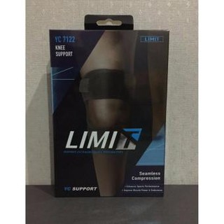 KNEE Support ที่รัดเข่า บรรเทาอาการเจ็บ หัวเข่า รัด และป้องการการบาดเจ็บเพิ่ม บาดเจ็บซ้ำ แบบรัดได้2ปีก Limit YC-7122