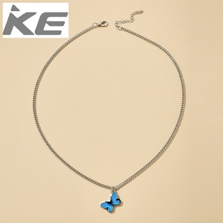 Accessories Irregular Metal Pendant All-match Small Butterfly MultiNecklace Women for girls fo