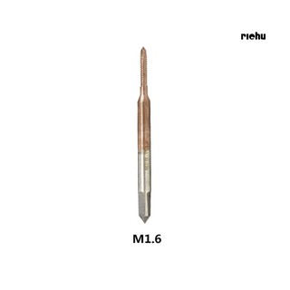 ภาพขนาดย่อของภาพหน้าปกสินค้าฮาร์ดแวร์ M1 M1.2 M1.4 M1.6 M1.7 M1.8 Mini Machine Metric Thread HSS Screw Tap Drill Bit จากร้าน richu.th บน Shopee ภาพที่ 5