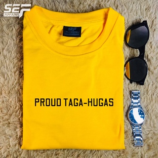 เสื้อขาว - SEF เครื่องแต่งกายภูมิใจ Taga Hugas เสื้อยืด 6 สีผ้าฝ้าย Unisex