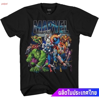 palpal เสื้อยืดลำลอง Marvel Thor Hulk Iron Man Avengers Spiderman Daredevil Strange Loki Thanos Adult Tee Graphic T-Shir