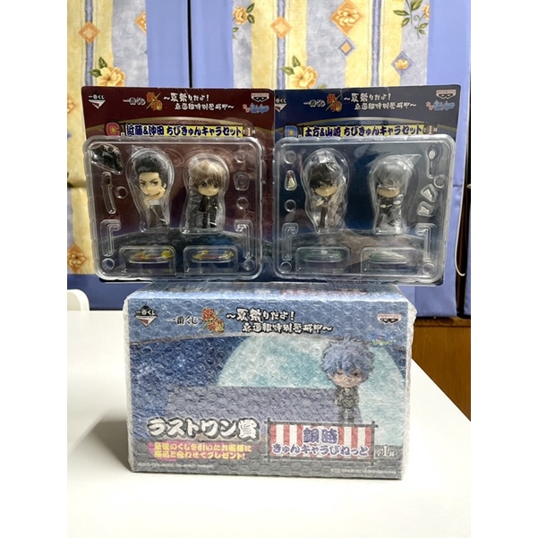 ครบเซ็ต-gintama-ichiban-kuji-gintoki-shinsenkumi-banpresto-figure-กินทามะ-หลังคา-จับสลาก-กินโทกิ