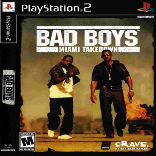 แผ่นเกมส์ PS2 (รับประกัน) Bad Boys Miami Takedown