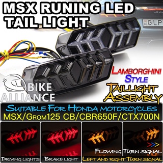 Msx ไฟเบรกสัญญาณเลี้ยว LED สําหรับแข่งคาเฟ่ MSX CBR650F