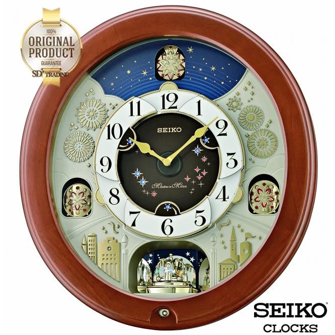 SEIKO Melodies in Motion‏ clock รุ่น QXM376B นาฬิกาแขวนหรูหรา