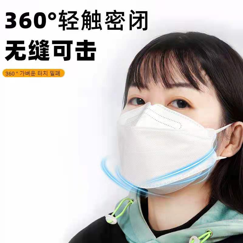 ภาพหน้าปกสินค้า10ชิ้น KF94 หน้ากากอนามัยทรงเกาหลี หน้ากากผู้ใหญ่ ทรง 4D หายใจสะดวก Mask 10PCS / 1 แพ็ก ซิลพลาสติกเเยกทุกชิ้น จากร้าน giti.090 บน Shopee