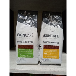 Boncafe กาแฟบอน เอสเพรสโซ่ กาแฟแท้ ชนิดบด น้ำหนักสุทธิ 250 กรัม