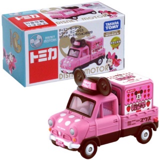 แท้ 100% จากญี่ปุ่น โมเดล ดิสนีย์ มินนี่เม้าส์ Takara Tomy Tomica Disney Motors Minnie Mouse Pretty Car A Valentine
