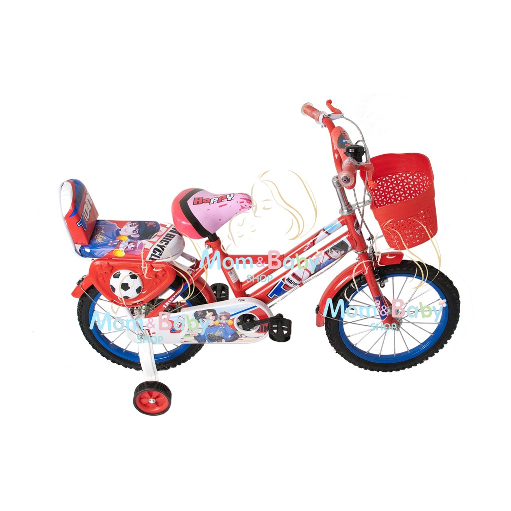 จักรยานเด็ก-doby-16-no-dm552-สีแดง
