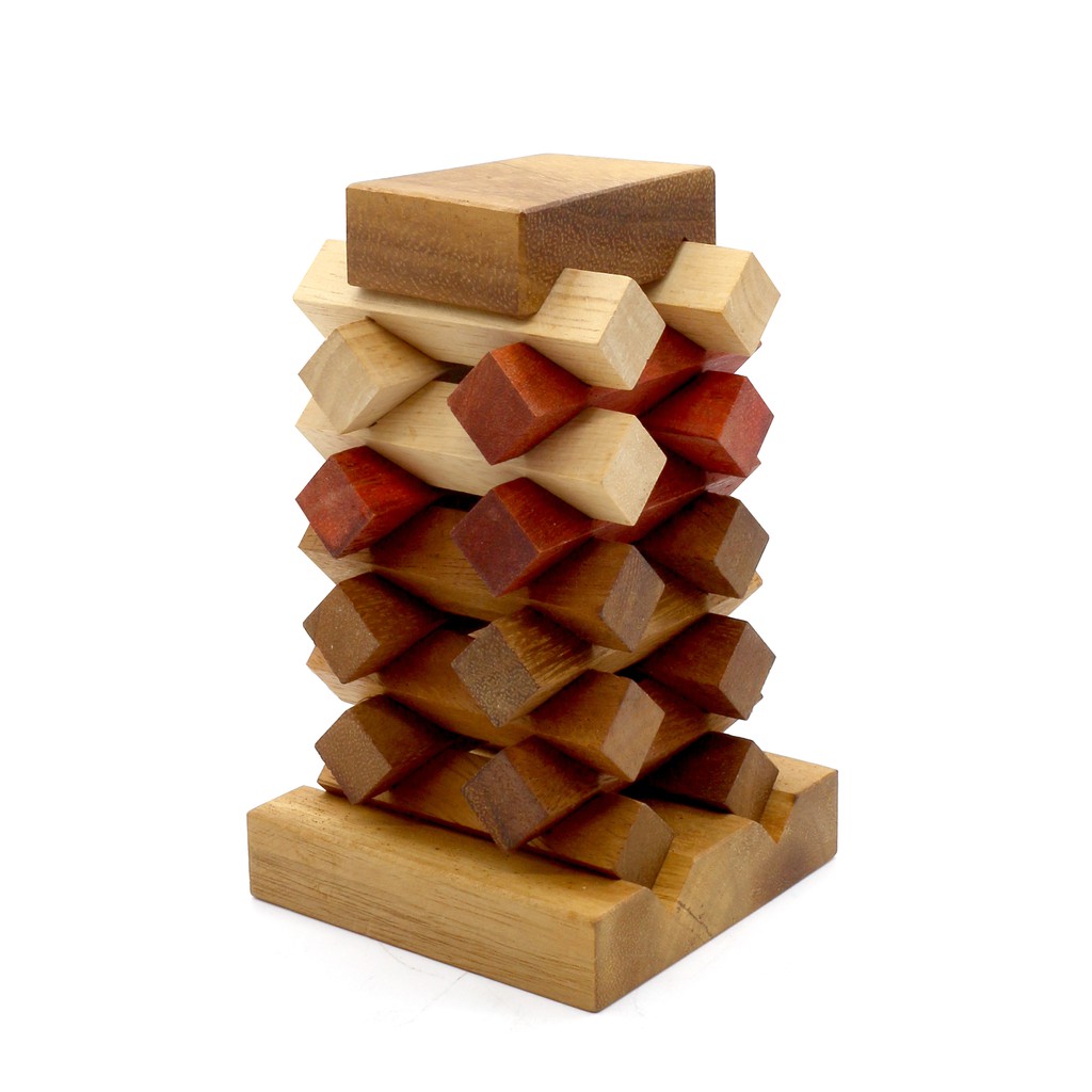 ปริศนาไม้คอนโดปิซ่า-pisa-tower-ของเล่นไม้-เสริมพัฒนาการ-เกมส์ไม้ฝึกสมอง-เกมส์ไม้-ตัวต่อไม้-3d-wooden-interlocking-puzzle