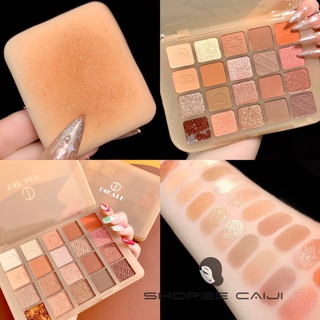 พาเลทอายแชโดว์ 20 สีเกาหลี เนื้อดินน้ำมัน เนื้อใยไหม ประกายชิมเมอร์Eyeshadow palette 20 color