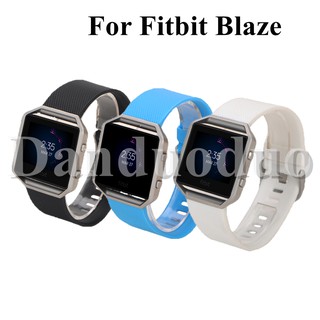 สายนาฬิกาข้อมือซิลิโคน แบบเปลี่ยน สําหรับ Fitbit Blaze Smart Watch 3 ชิ้น