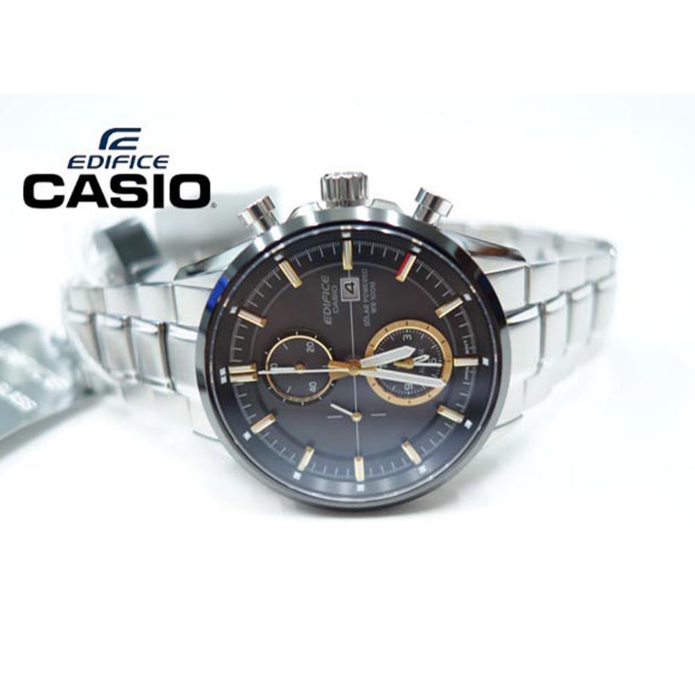 casio-edifice-นาฬิกาผู้ชาย-สายสเตนเลส-รุ่น-efb-503sbdb-1avdr-หน้าปัดดำ