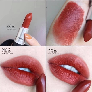 ส่งฟรี MAC Matte Lipstick สี Marrakesh  ลิปสติกคุณภาพดี OCT01