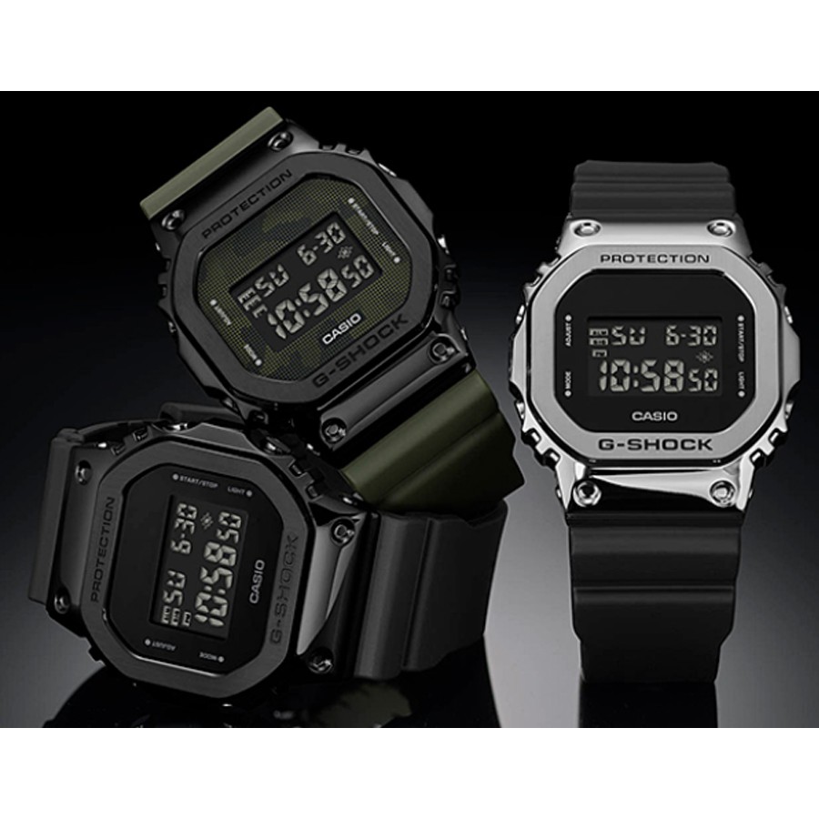 ภาพหน้าปกสินค้าCasio G-Shock นาฬิกาข้อมือผู้ชาย GM-5600,GM-5600-1,GM-5600B-1,GM-5600B-3,GM-6900-1,GM-6900B-4,GM-6900G-9,GMW-B5000 จากร้าน watchsaleth บน Shopee