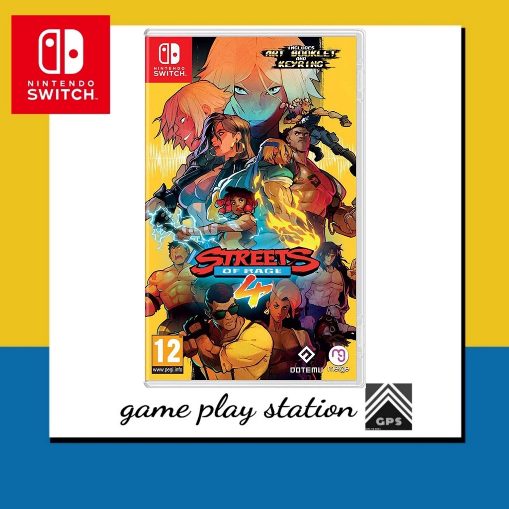 nintendo switch street of rage 4 anniversary edition / street of rage 4 ...