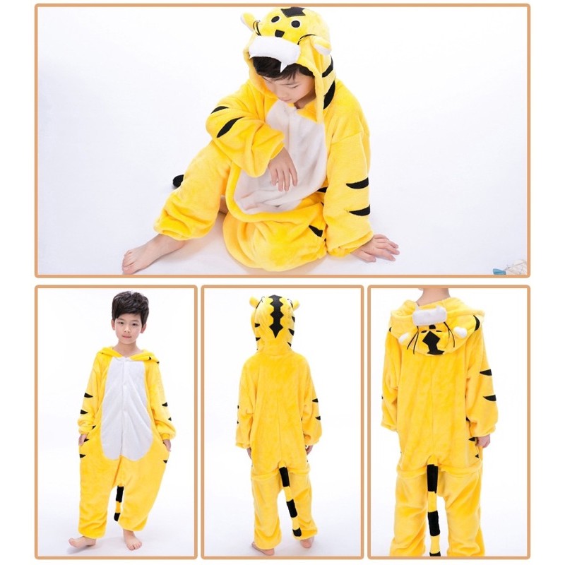 ชุดเสือเหลืองเด็ก-สินค้าพร้อมส่งในไทย-ส่งด่วน-cod