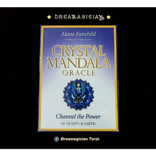 ไพ่คริสตัลภาพสวย Crystal Mandala Oracle ไพ่ออราเคิลแท้ลดราคา ไพ่ยิปซี ไพ่ทาโร่ต์ ไพ่ออราเคิล Tarot Oracle Card Deck