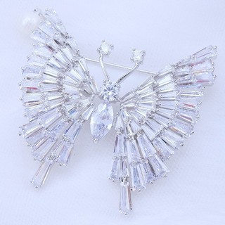 Miss Earring เข็มกลัดเพชรผีเสื้อ Butterfly Magic Brooch