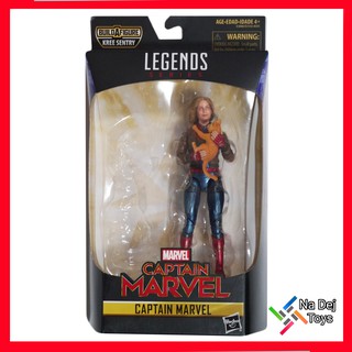 Marvel Legends Captain Marvel Bomber Jacket 6" No Baf มาร์เวล เลเจนด์ กัปตันมาร์เวล บอมเบอร์แจ็คเกต 6 นิ้ว (Marvel)