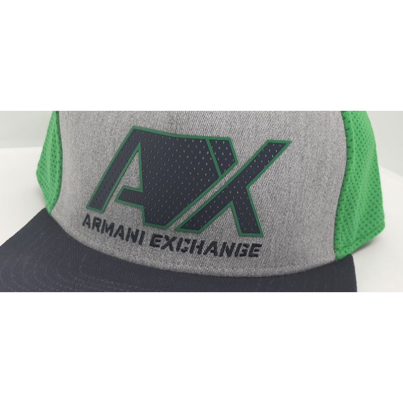 ของแท้ล้าน-หมวก-armani-exchange-rapper-hat-ใส่ได้ทั้งหญิงชาย-ด้านหลังปรับ-ผ้าระบายอากาศดี