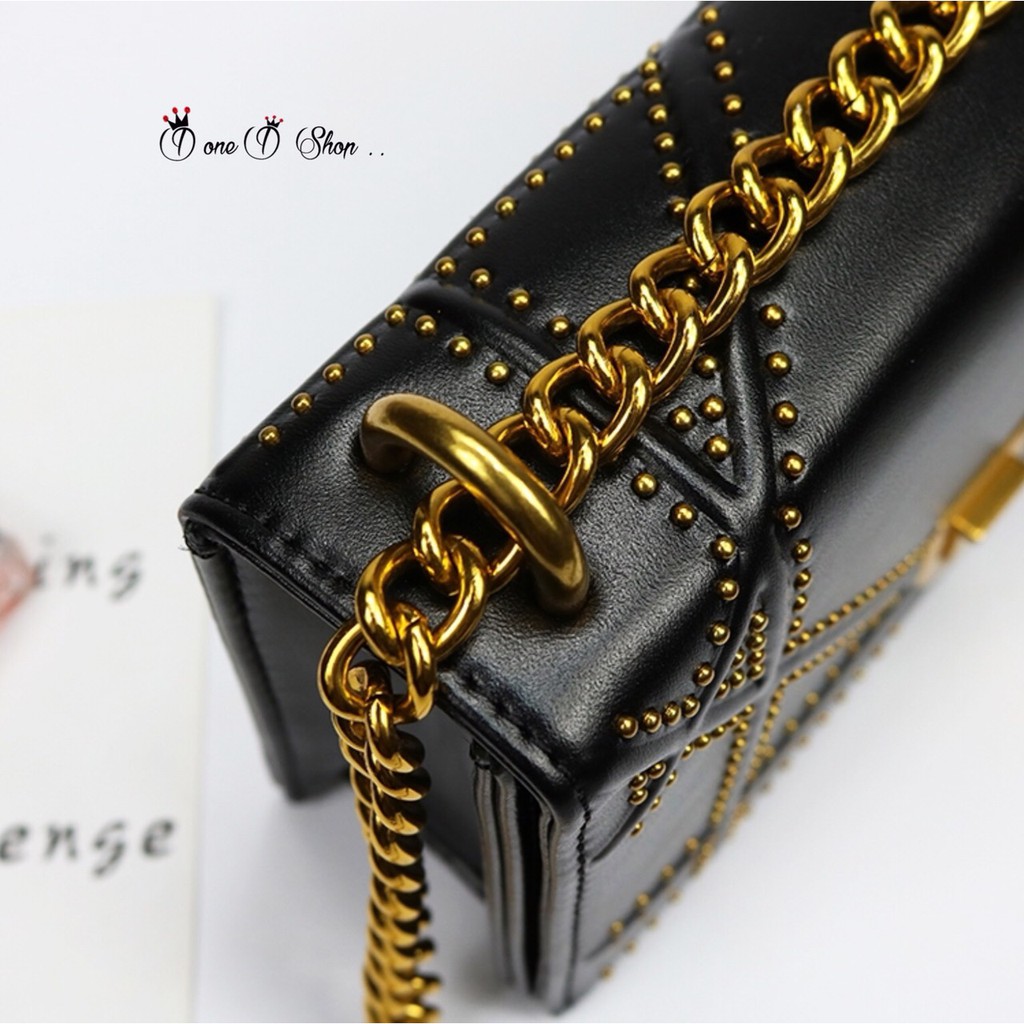 เช็คก่อนสั่ง-กระเป๋า-dior-diorama-bag-in-black-studded-lambskin